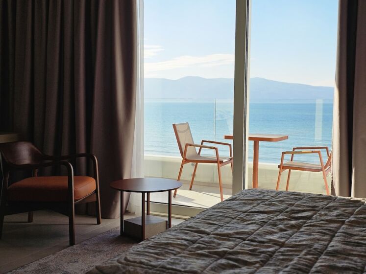 Kilts az Abi’s Hotel & SPA Vlora egyik hotelszobjbl