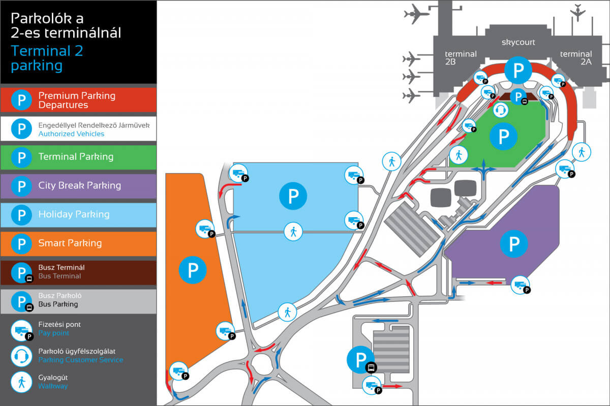 Budapest Tirana repljrat - Ha Budapest Airportrl indulunk, a repltren tbb parkolba is lethetjk az autnkat 