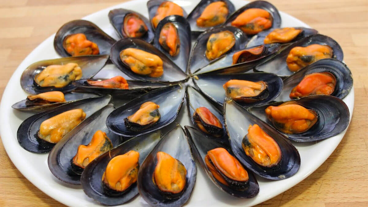 A kagylt tartjk az albniai tenger gymlcsei ipar jvjnek, a Ksamil-kzeli Butrint a kagyltermels egyik albniai kzpontja